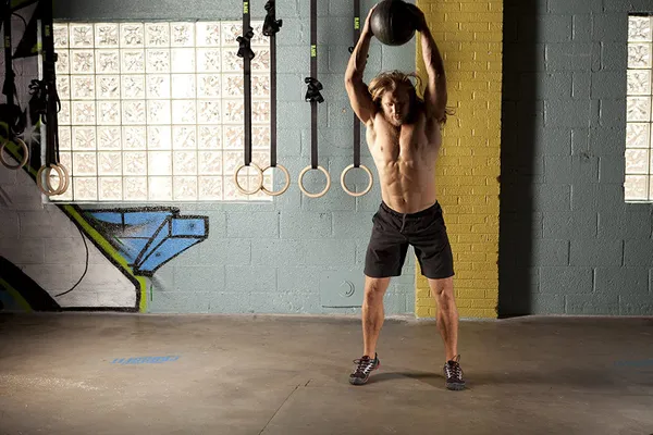 Get Ripped with the Fitness Slam Ball