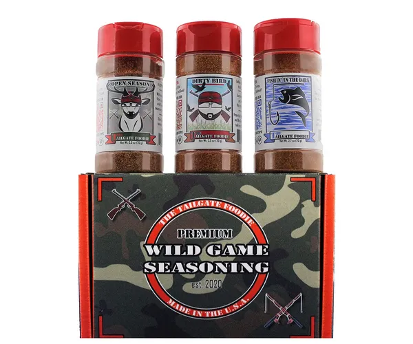 THE TAILGATE FOODIE Wild Game Seasonings