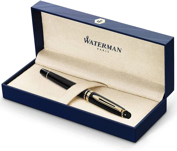 Elegance Redefined: Waterman Gold Trim Writing Pen