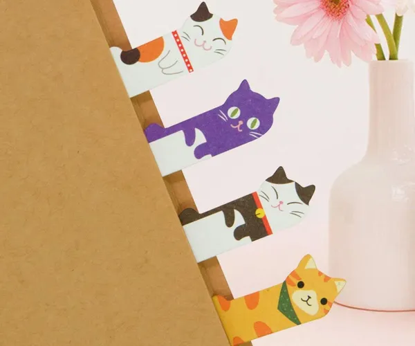 The Purr-fect Page Markers